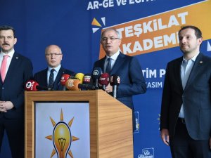 Efkan Ala: “Arkadaşlarımız Buradan Aldığı Bilgiyi Memleketin Bütün Hücrelerine Taşıyacak”
