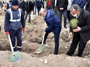 Selçuklu’da 3 Bin Fidan Toprakla Buluştu