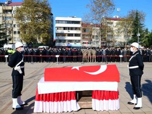 Şehit Trafik Polisi İçin Tören Düzenlendi