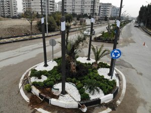 Birlik Caddesi’nin Peyzajı Tamamlandı
