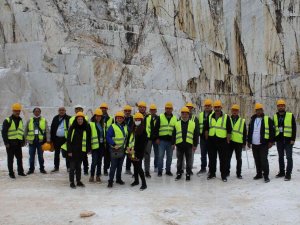 Doğal Taş Madencileri İş Sağlığı Ve Güvenliği Önlemlerini İ̇talya’da Yerinde İnceledi