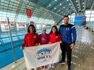Spor A.ş.’nin Çocukları Madalyaya Kulaç Attı