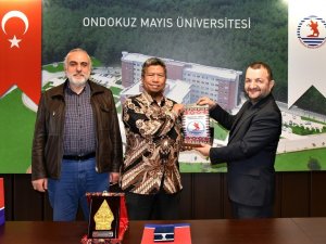 Endonezya’dan OMÜ’ye İş Birliği Görüşmesi