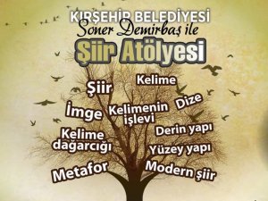 Kırşehir Belediyesi Şiir Atölyesi Başvuruları Başladı