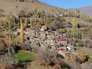 Hizan’ın Taş Evlerinin Sonbahar Güzelliği