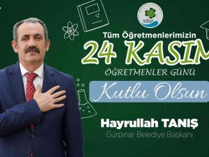 Başkan Tanış’tan Öğretmenler Günü Mesajı
