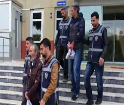 Rize’de Gürcü Hırsızlar Cezaevini Boyladı