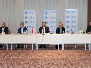Tügi̇ad Ege Şubesi Tobb Başkanı Hisarcıklıoğlu’nu Ağırladı