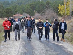 Emet’te Öğretmenler Doğa Yürüyüşünde