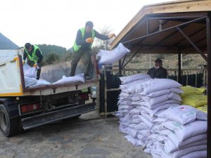İ̇bradılı Üreticilere 3 Ton Hibe Buğday Tohumu Teslim Edildi