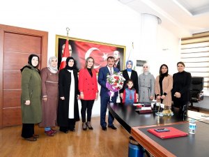 Öğretmenler Günü Nedeniyle Başkan Gürkan’a Ziyaretler