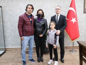 Başkan Vekili Koç, Şampiyon Aktaş’ı Ödüllendirdi
