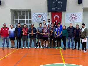 Turnuvada Dereceye Girenler Ödüllendirildi