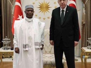Cumhurbaşkanı Recep Tayyip Erdoğan, İ̇slam İ̇şbirliği Teşkilatı Genel Sekreteri Hissein Brahim Taha’yı Cumhurbaşkanlığı Külliyesi’nde Kabul Etti.