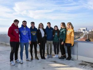 Rektör Çakar Erasmus Öğrencileriyle Buluştu