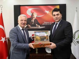 Dp Genel Başkanı Uysal’dan Başkan Bilgin’e Ziyaret