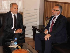 Yök Başkanvekili Kapıcıoğlu’ndan Rektör Karadağ’a Ziyaret