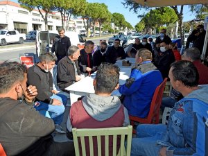 Alaçatı’da Sanayi Esnafı İş Yerlerinin Şehir İçinde Kalmasından Dertli