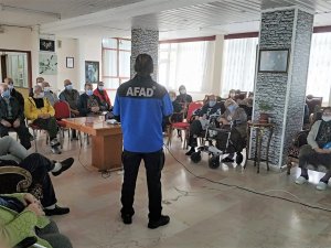 Afad Eğitimleri Sürüyor