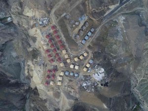 Sular Altında Kalacak Köy İçin Konut Yapımına Başlandı