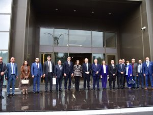 Başkan Ergün, Mhp Heyetini Ağırladı