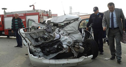 Suluova’da trafik kazası 1 ölü, 5 yaralı