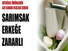 Sarımsak Erkeklerde Sperm Hareketini azaltıyor...