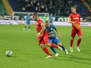 Spor Toto Süper Lig: Çaykur Rizespor: 1 - Yukatel Kayserispor: 0 (Maç Sonucu)