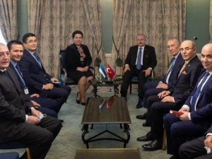 Tbmm Başkanı Şentop, Özbekistan Senato Başkanı Narbayeva İle Görüştü