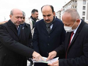 Başkan Altay Ve Başkan Pekyatırmacı Ardıçlı Toki̇’de İncelemelerde Bulundu