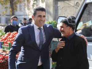 Başkan Arıkan, Pazar Esnafıyla Bir Araya Geldi