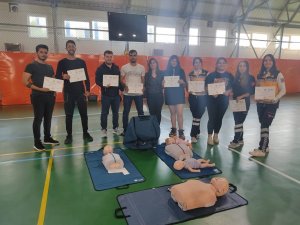 Alkü’de ‘Her Öğretmen Bir İ̇lk Yardımcı’ Projesi Tamamlandı