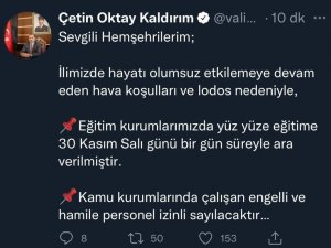 Sakarya’da Okullara Bir Gün Ara