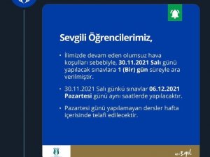 Sakarya’da Üniversitelerde Eğitime Lodos Arası