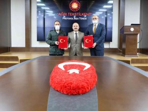Ağrı’da Yeni Tekstil Yatırımı İçin İmzalar Atıldı