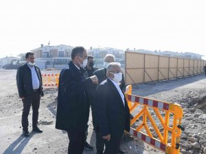 Başkan Büyükkılıç’tan 4 Şeritli Yol Ve Menfez Çalışmaları Denetimi