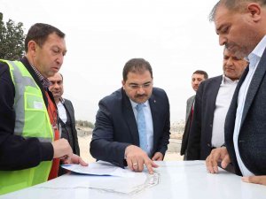 Canpolat Kültür Merkezi Ve Millet Bahçesini İnceledi