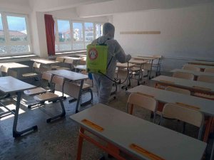 Okullarda Dezenfekte Çalışmaları Devam Ediyor