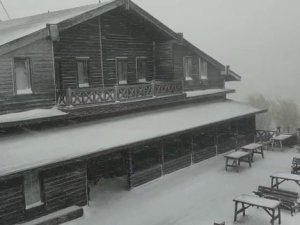 Uludağ Beyaza Büründü