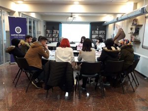 Meslek Yüksekokulu Öğrencilerine İş Kulübü Eğitimi Veriliyor