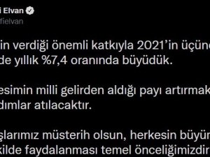 Bakan Elvan: "Herkesin Büyümeden En İyi Şekilde Faydalanması Temel Önceliğimizdir”