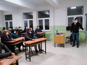 Hisarcık’ta ’Doğalgaz Yakıtlı Kalorifer Ateşçisi’ Kursu Açıldı