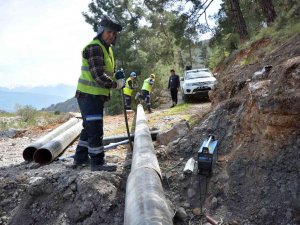 Büyükşehir’den Fethiye’nin Kırsal Mahallesi Söğütlü’ye İçme Suyu