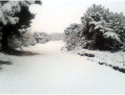 Tokat’ta Kar Yağışı