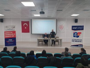 “Genç Sporcular Afad Gönüllüsü Olsun” Toplantısı