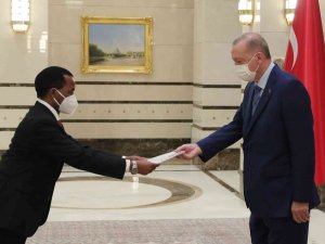 Tanzanya Büyükelçisi Mohamed, Cumhurbaşkanı Erdoğan’a Güven Mektubu Sundu