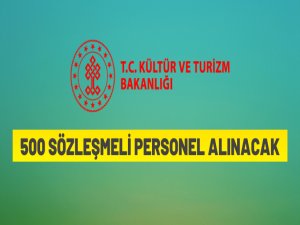 500 sözleşmeli personel alınacak