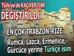 Rize ve Trabzon'da çoğunlukta