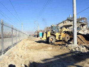 Konya Büyükşehir’in Alternatif Cadde Çalışmaları Sürüyor