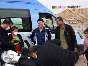 Mardin’de Yürüme Güçlüğü Yaşayan Feryat’ın Yüzü Güldürüldü